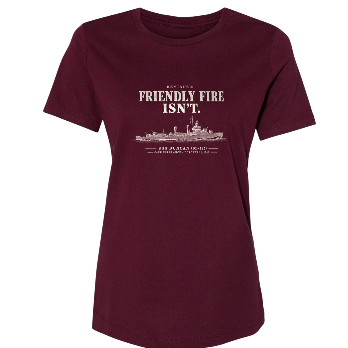 Friendly Fire Isn't Women's T-Shirt