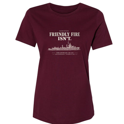 Friendly Fire Isn't Women's T-Shirt