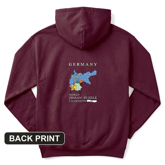 Germany Jigsaw Champion Back Print Hoodie