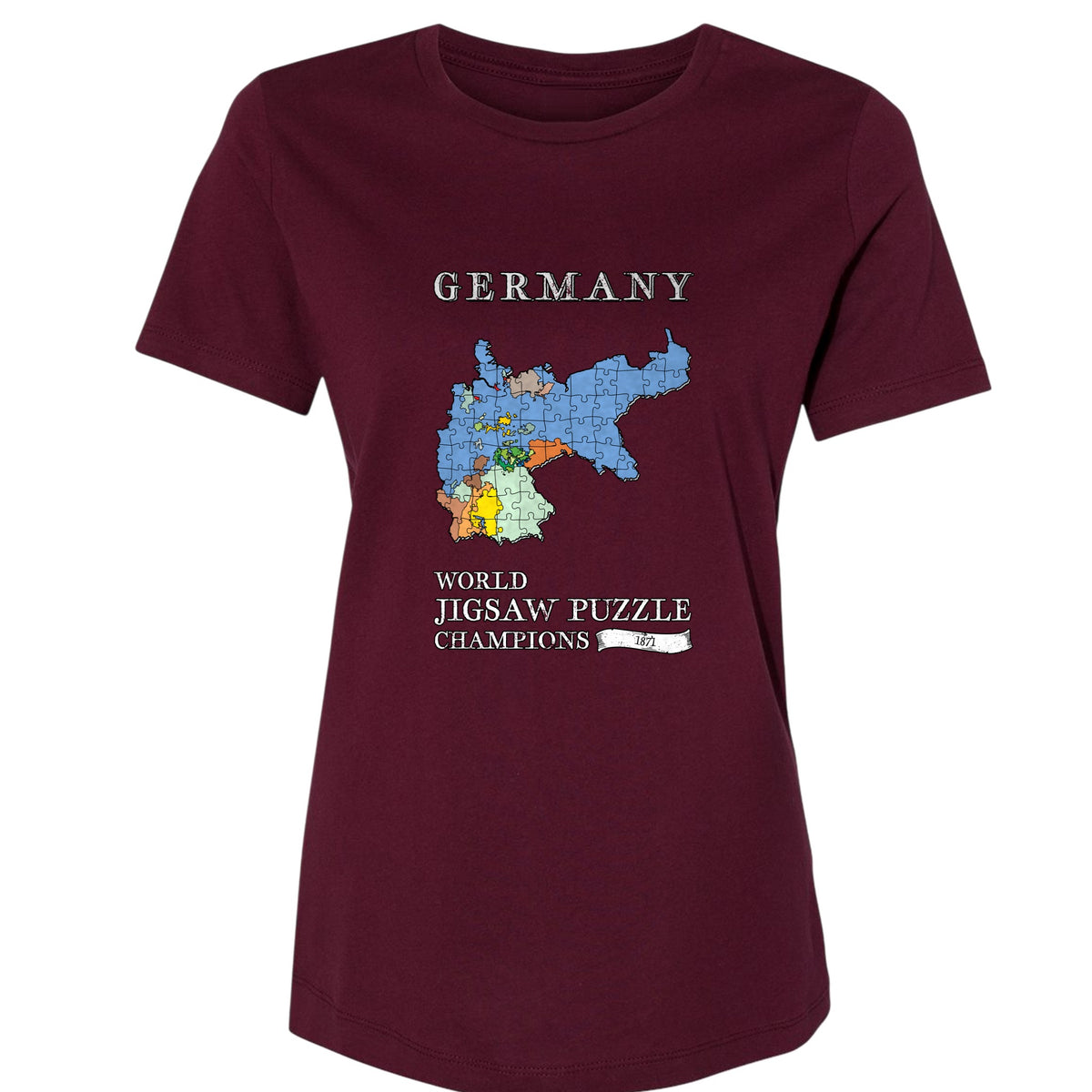 Germany Jigsaw Champion Women's T-Shirt