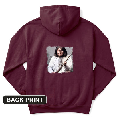 Geronimo Back Print Hoodie