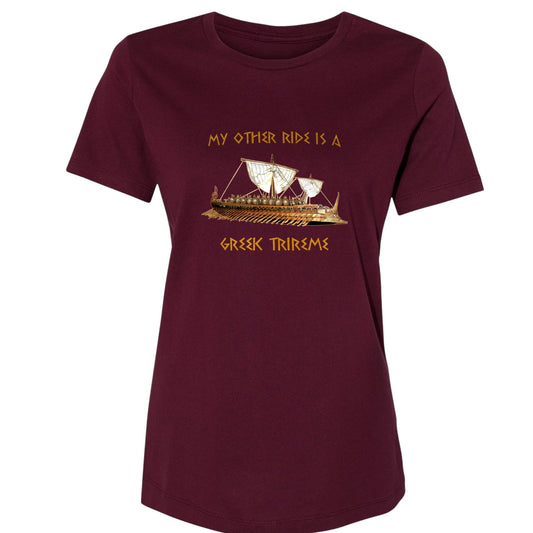 Greek Trireme Women's T-Shirt