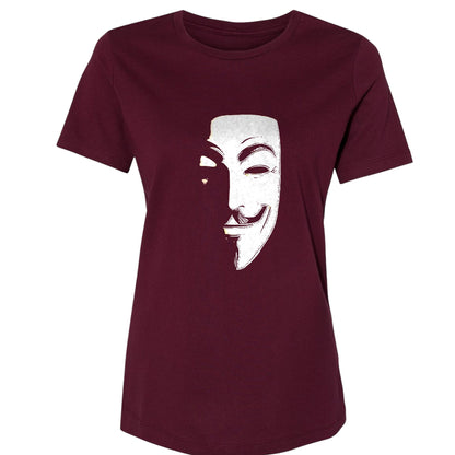 Guy Fawkes Mask Women's T-Shirt