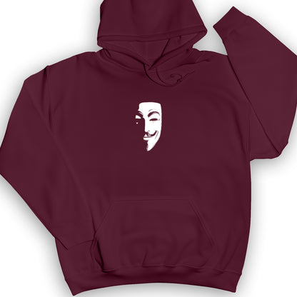 Guy Fawkes Mask Hoodie