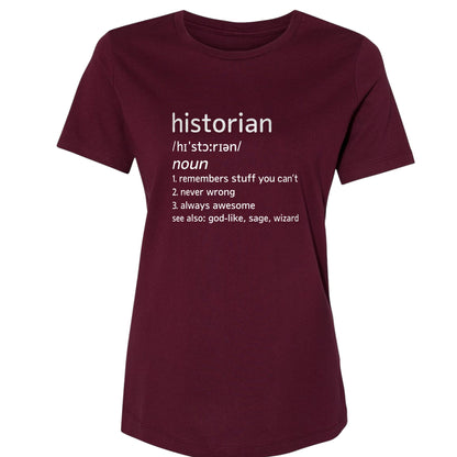 Historian Defined Women's T-Shirt