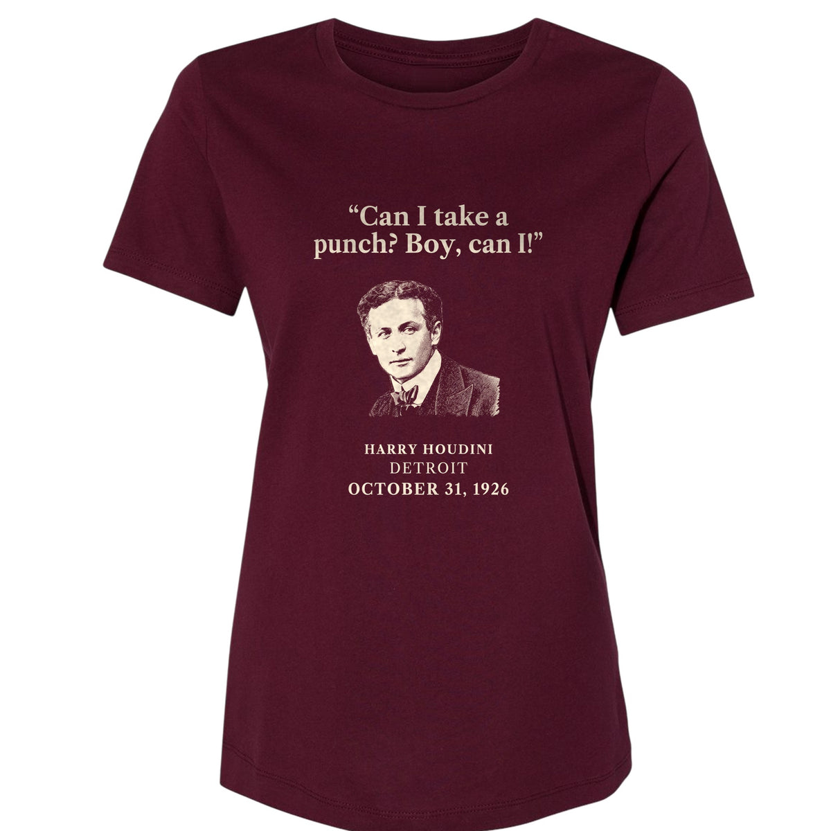 Houdini Can I Take A Punch Women's T-Shirt