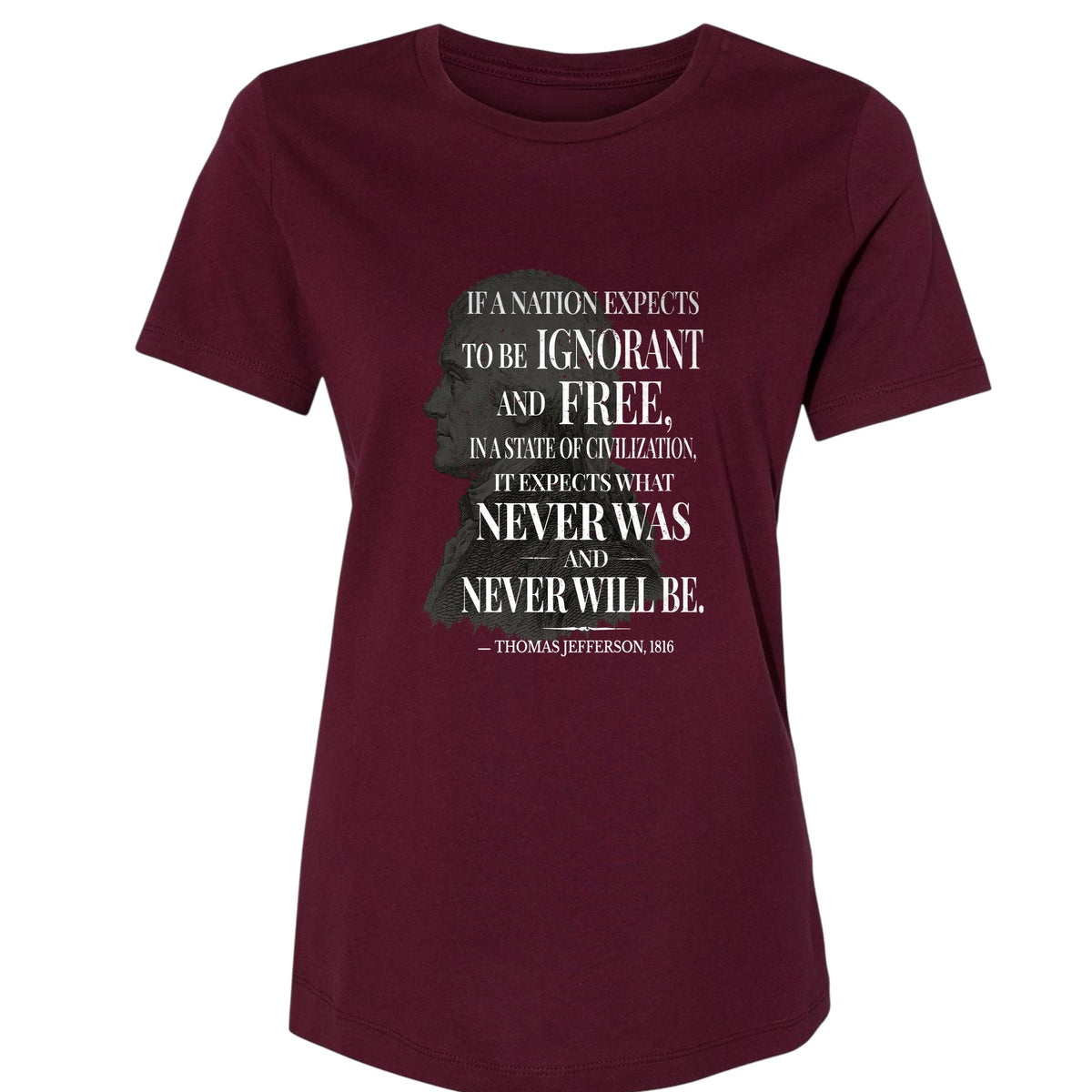 Ignorant and Free Women's T-Shirt
