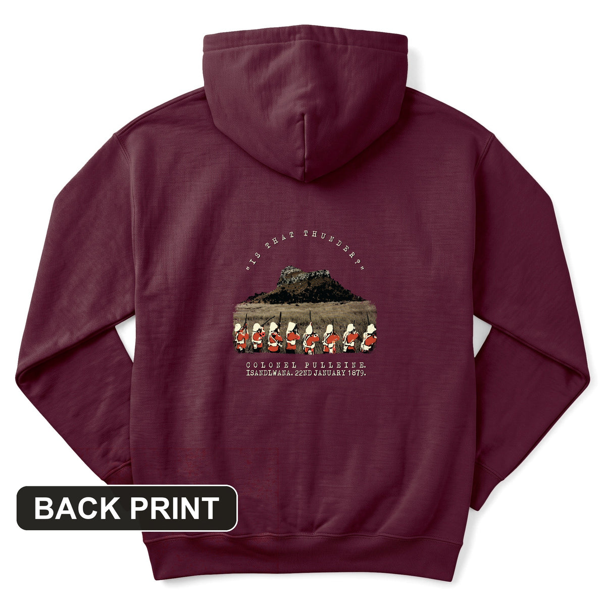 Isandlwana Back Print Hoodie