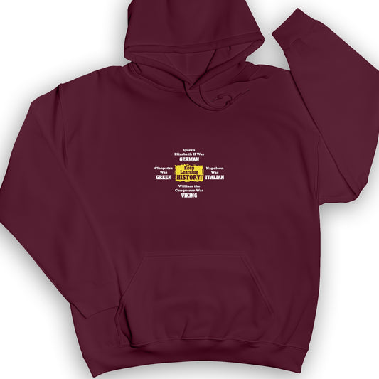 Keep Learning History Hoodie