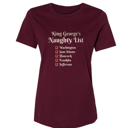 King Georges Naughty List Women's T-Shirt