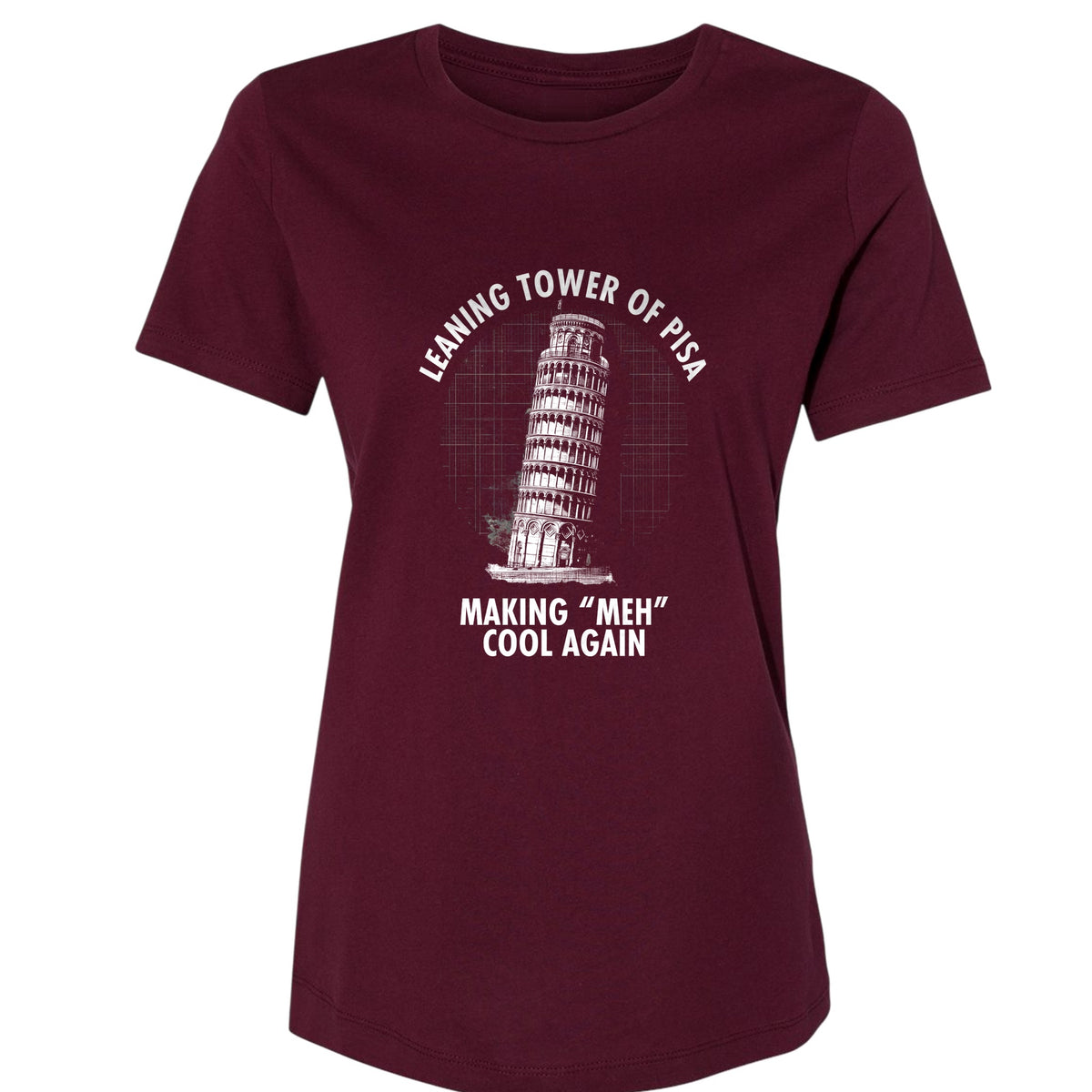 Leaning Tower of Pisa Women's T-Shirt