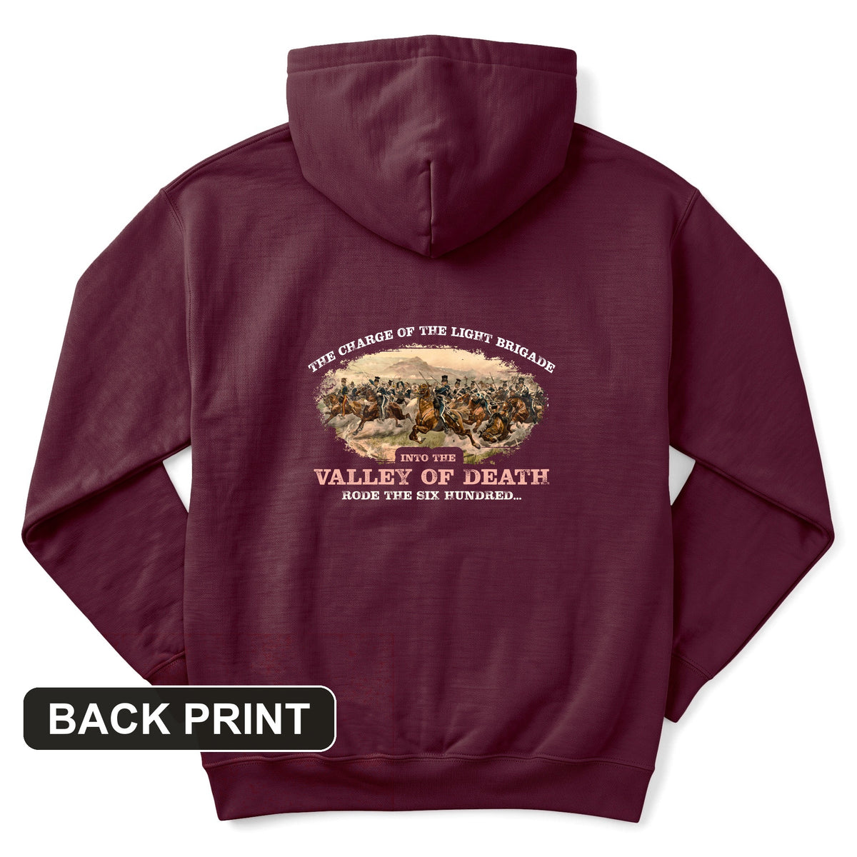 Light Brigade Back Print Hoodie