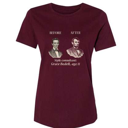 Lincoln Style Consultant Grace Bedell Women's T-Shirt