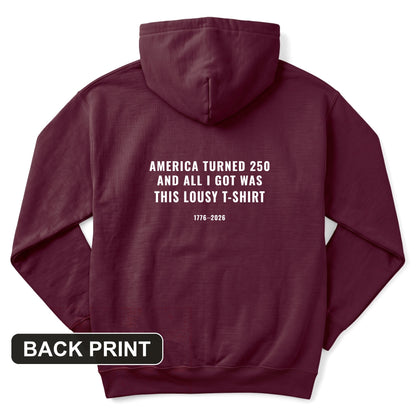 Lousy Back Print Hoodie