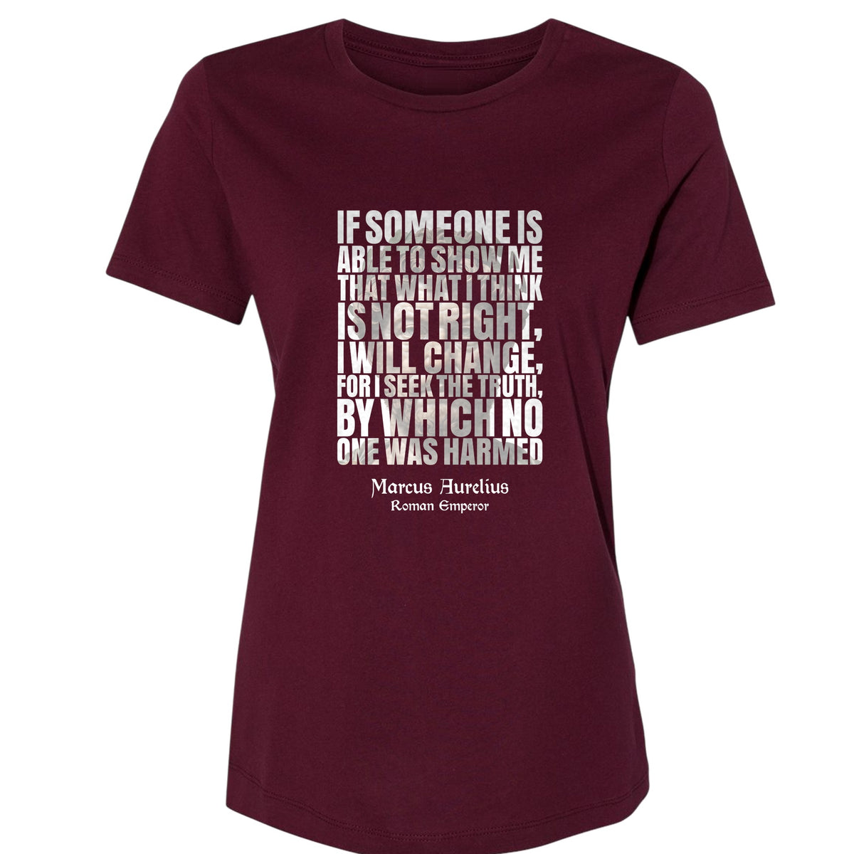 Marcus Aurelius Quote Women's T-Shirt