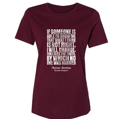 Marcus Aurelius Quote Women's T-Shirt