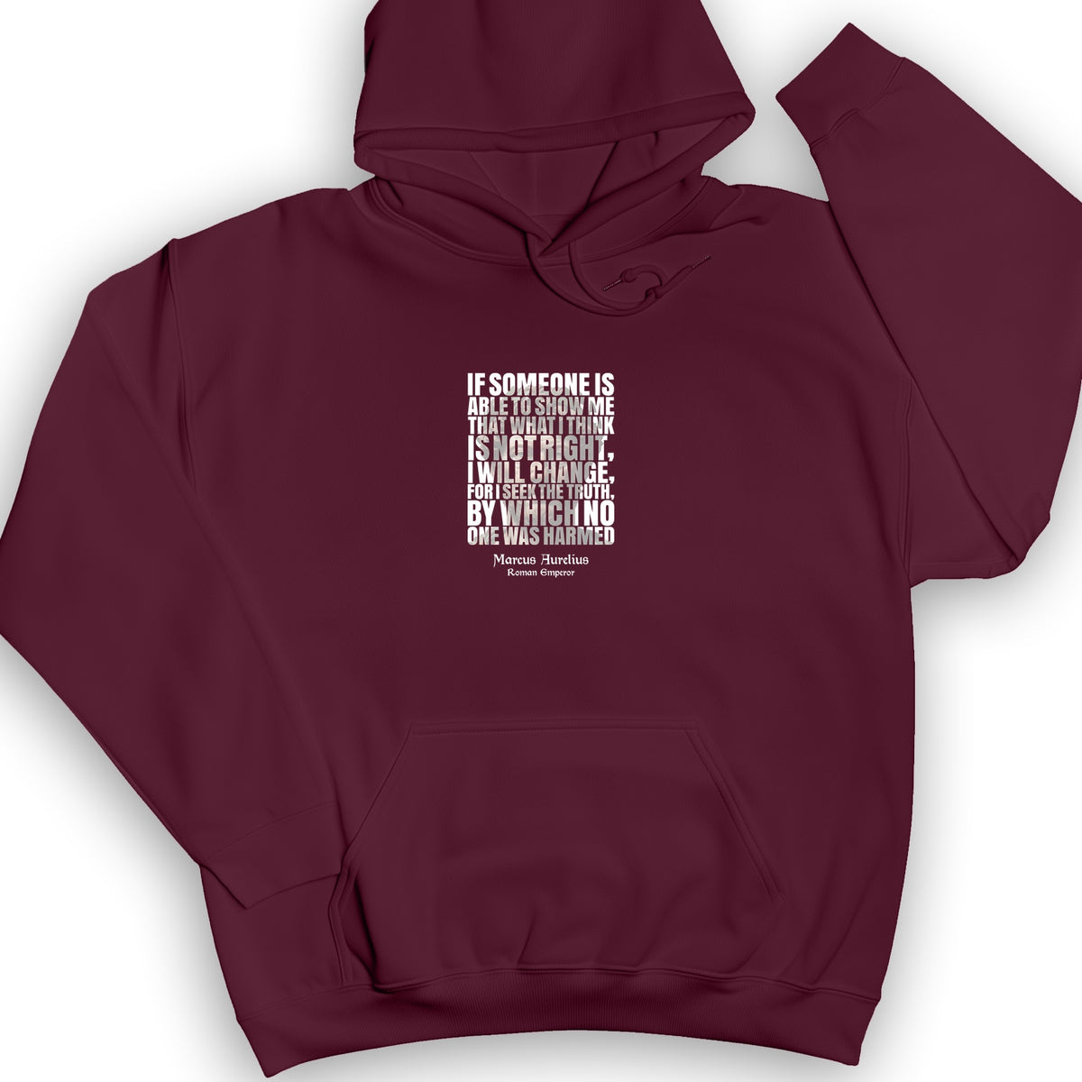 Marcus Aurelius Quote Hoodie