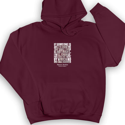 Marcus Aurelius Quote Hoodie