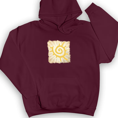 Native American Sun Symbol Hoodie
