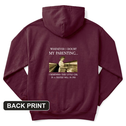 Parenting Back Print Hoodie