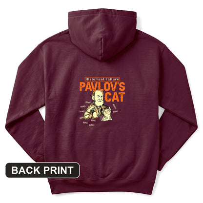 Pavlov's Cat Failure Back Print Hoodie