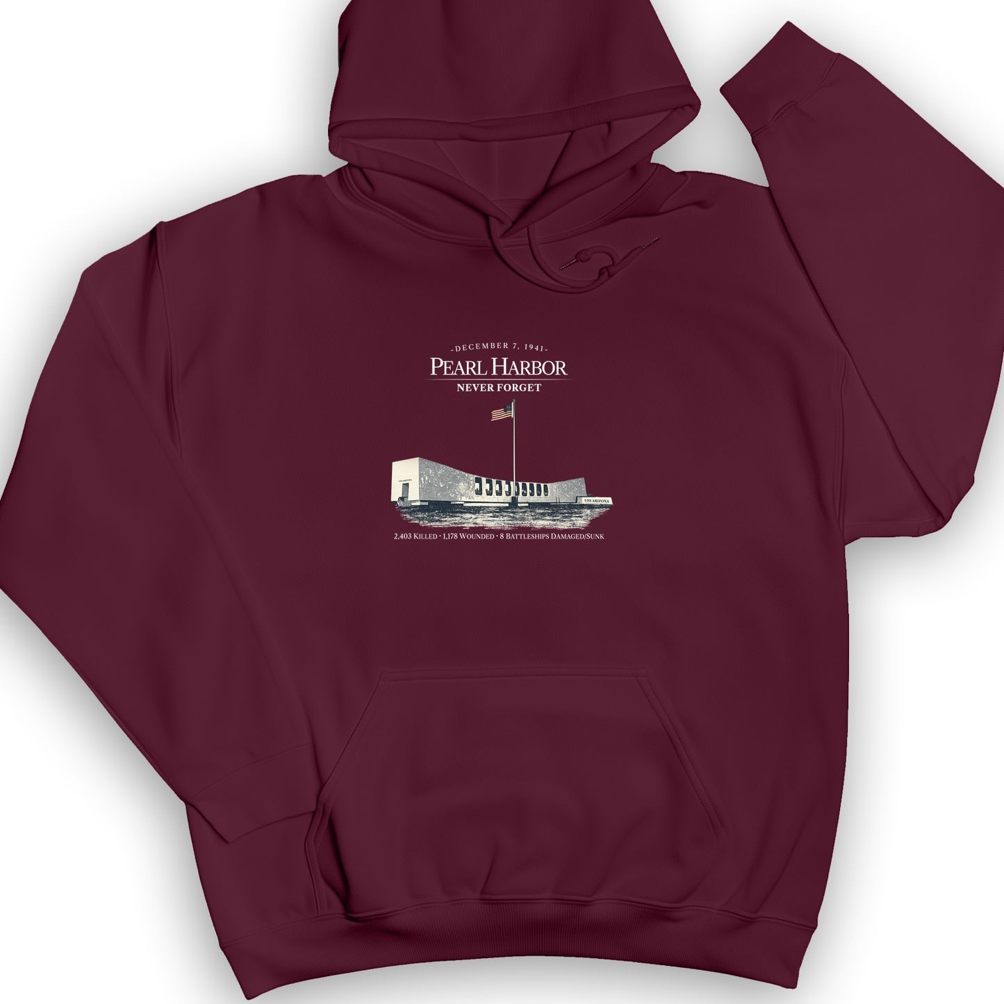 Pearl Harbor - Never Forget Hoodie