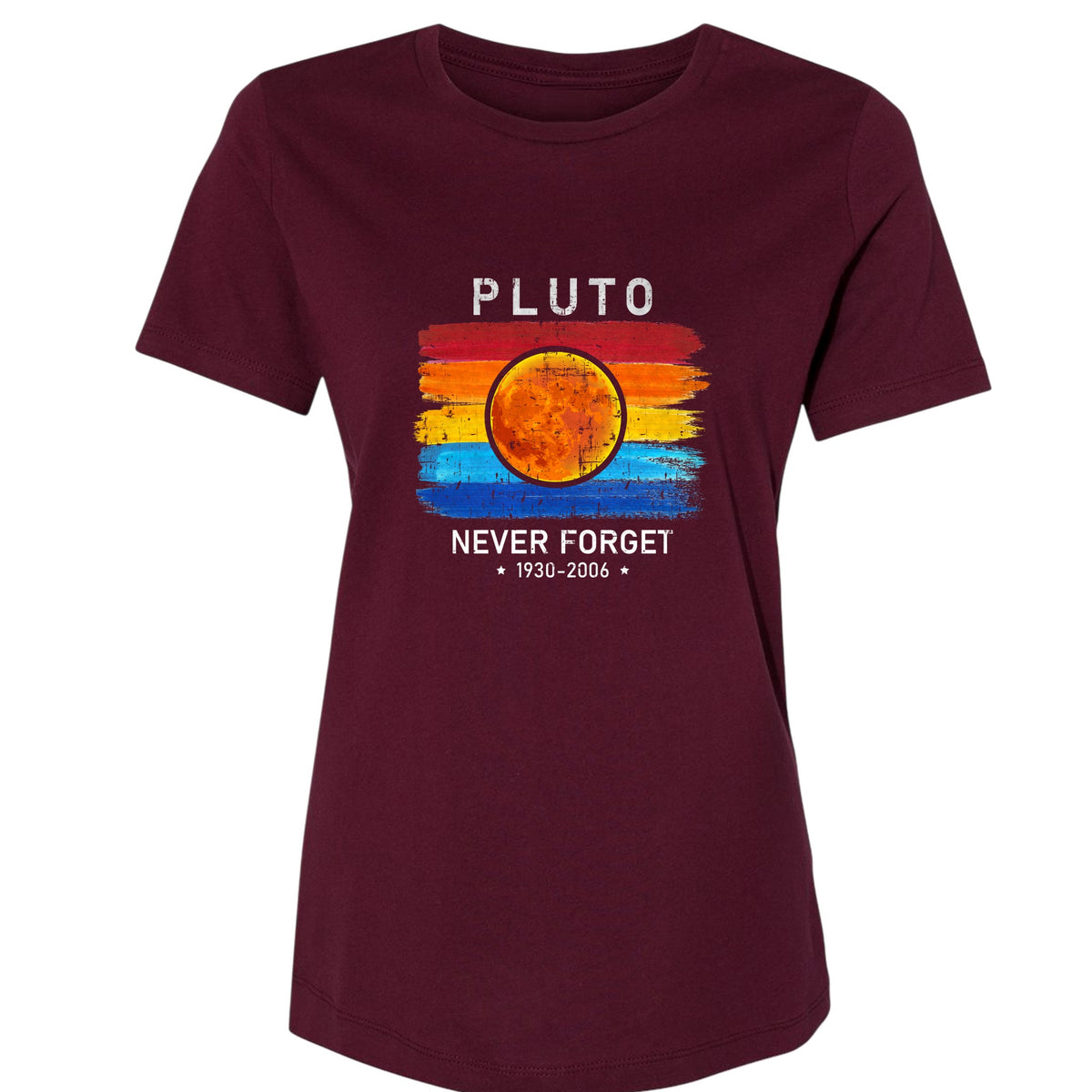 Pluto Never Forget Women's T-Shirt