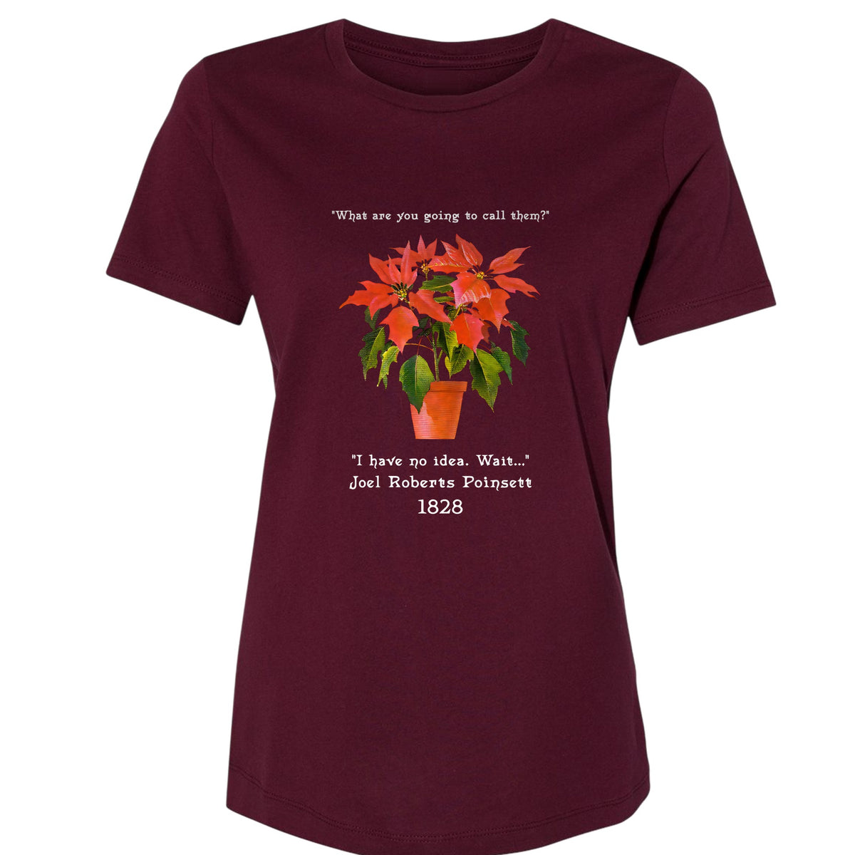 Poinsettias Women's T-Shirt