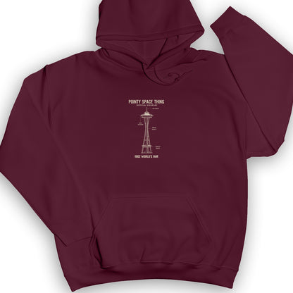 Pointy Space Thing Hoodie
