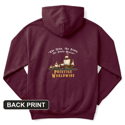 Prestige Worldwide Back Print Hoodie
