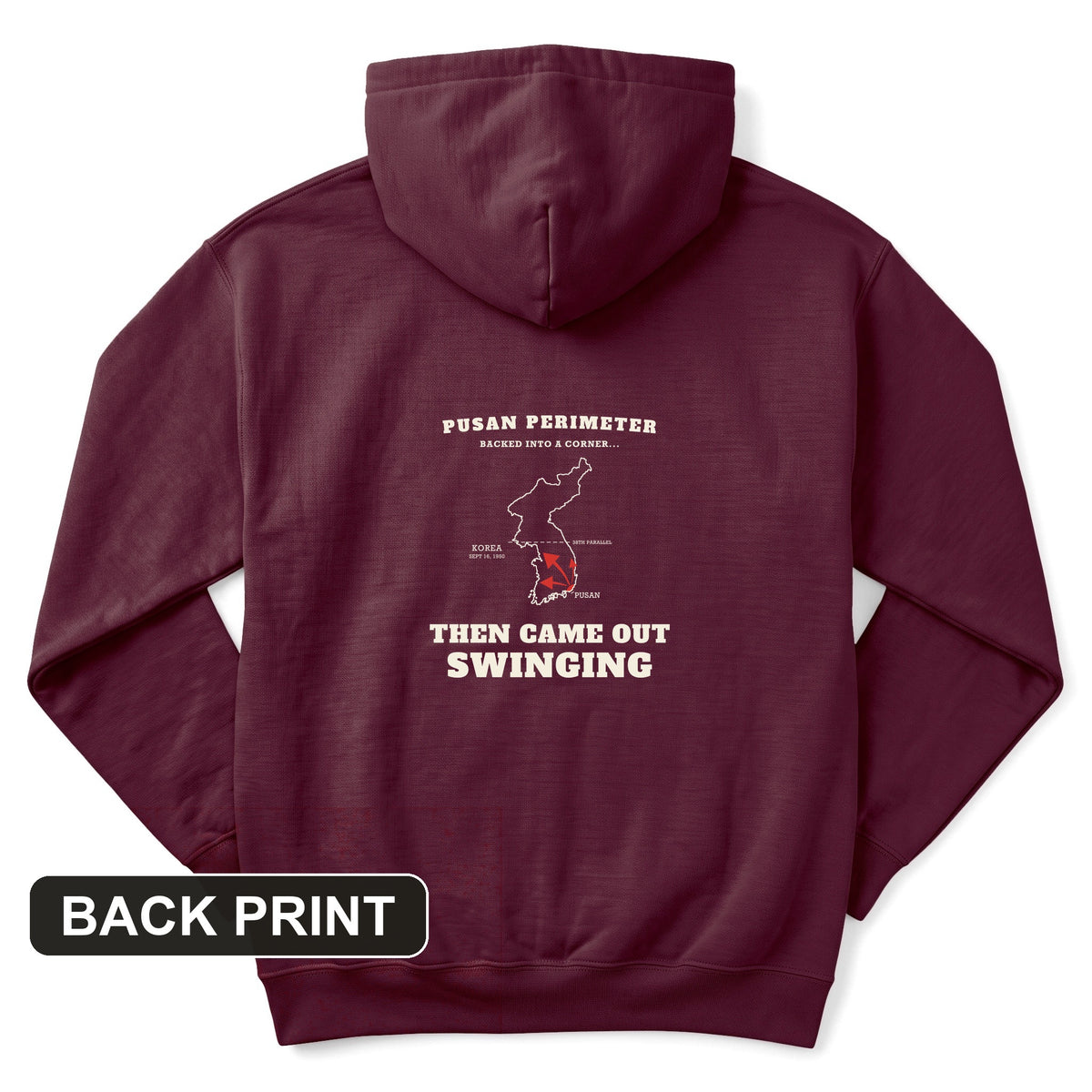 Pusan Perimeter Back Print Hoodie