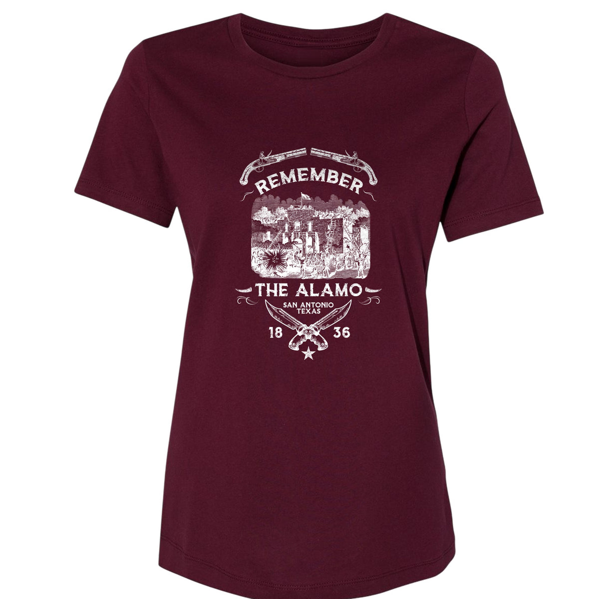 Remember the Alamo 1836 Women's T-Shirt