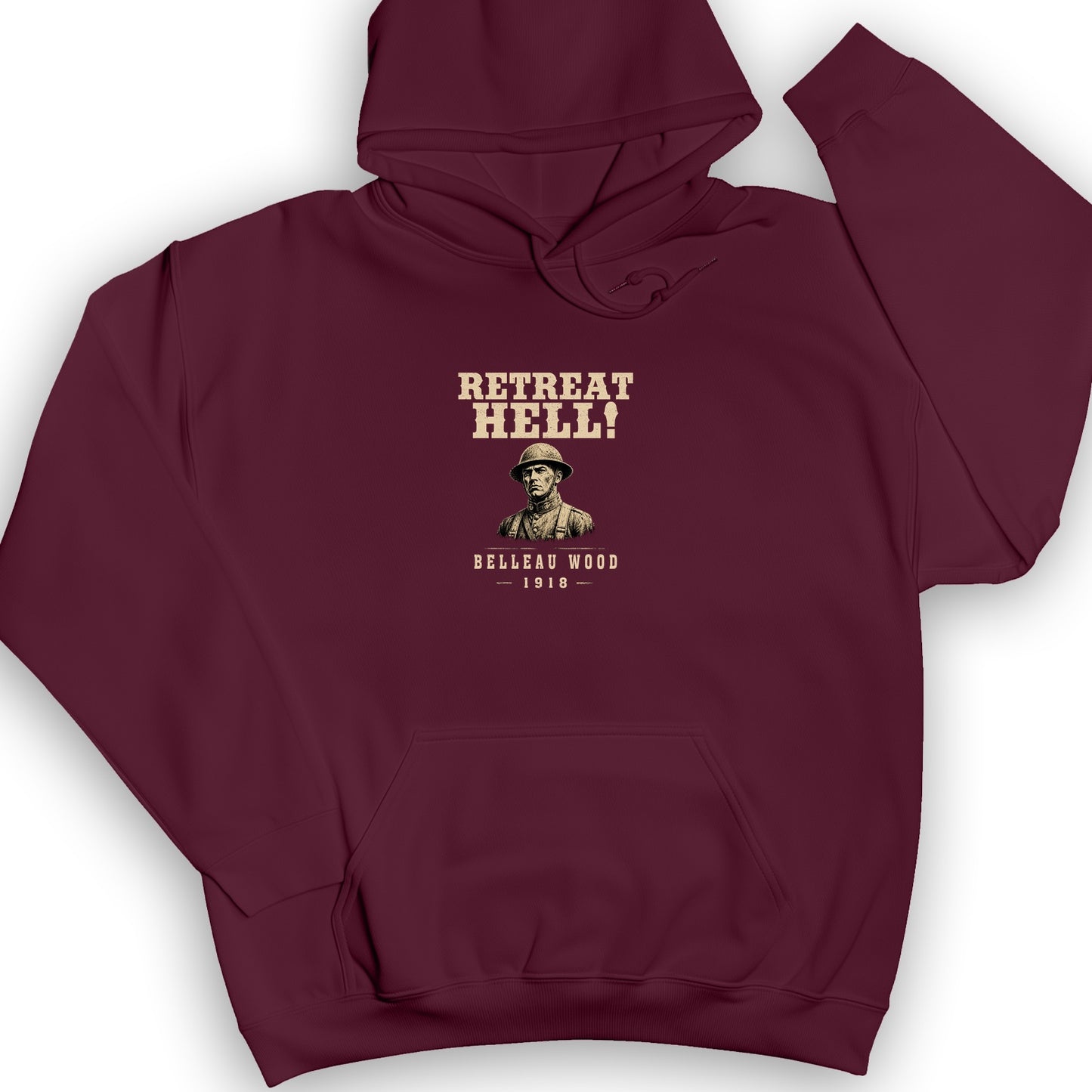 Retreat Hell Bust Hoodie