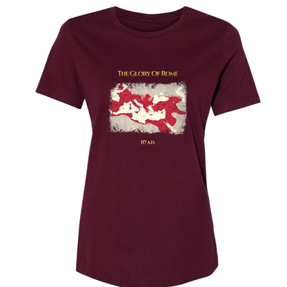 Roman Empire Map Women's T-Shirt