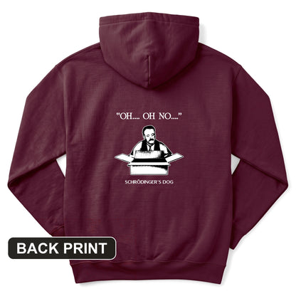 Schrodinger's Dog Back Print Hoodie
