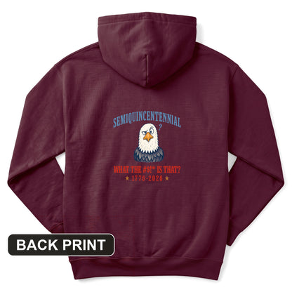 Semiquincentennial Eagle Back Print Hoodie