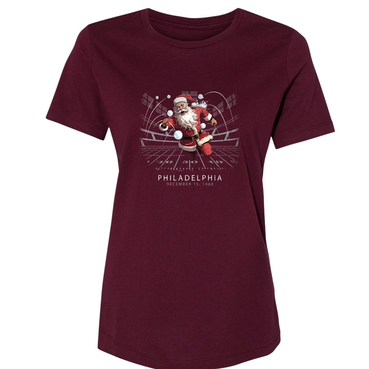Snowballs at Santa Women's T-Shirt