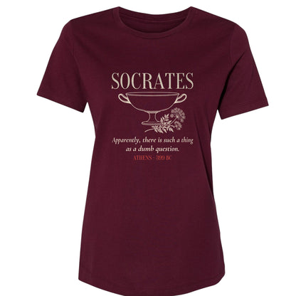 Socrates Dumb Question Women's T-Shirt
