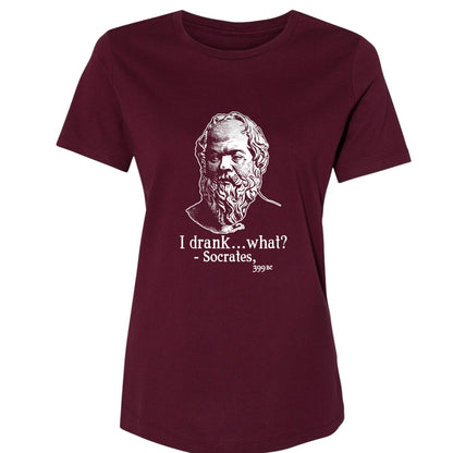 Socrates I Drank What Women's T-Shirt