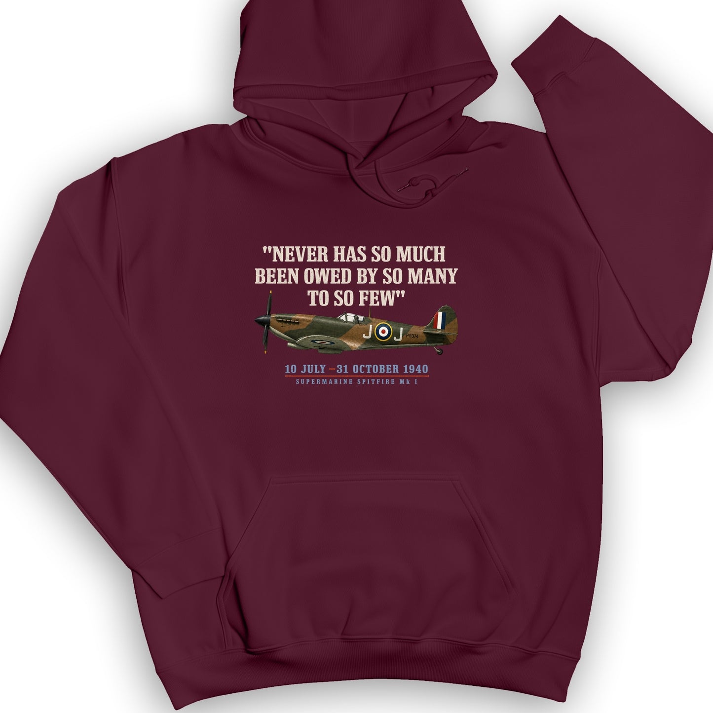 Spitfire So Few Quote Hoodie