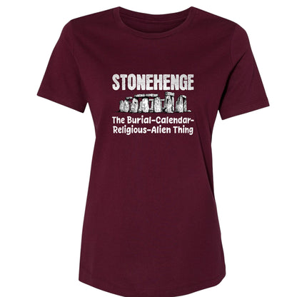 Stonehenge Burial Thing Women's T-Shirt
