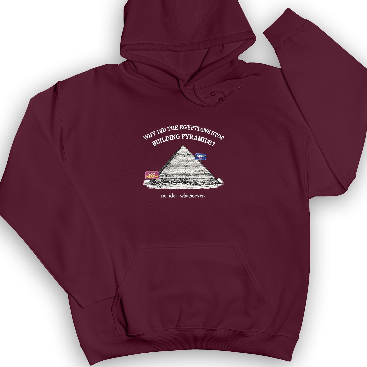 Stop Building Pyramids Hoodie