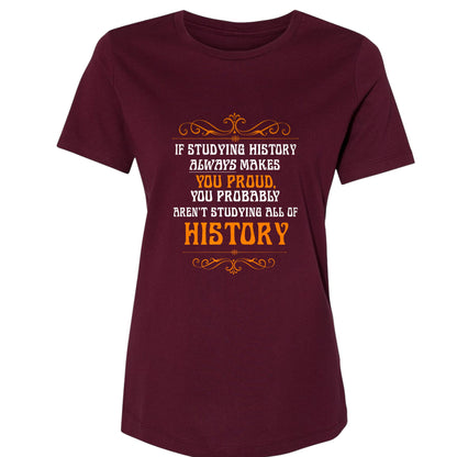 Studying History Women's T-Shirt