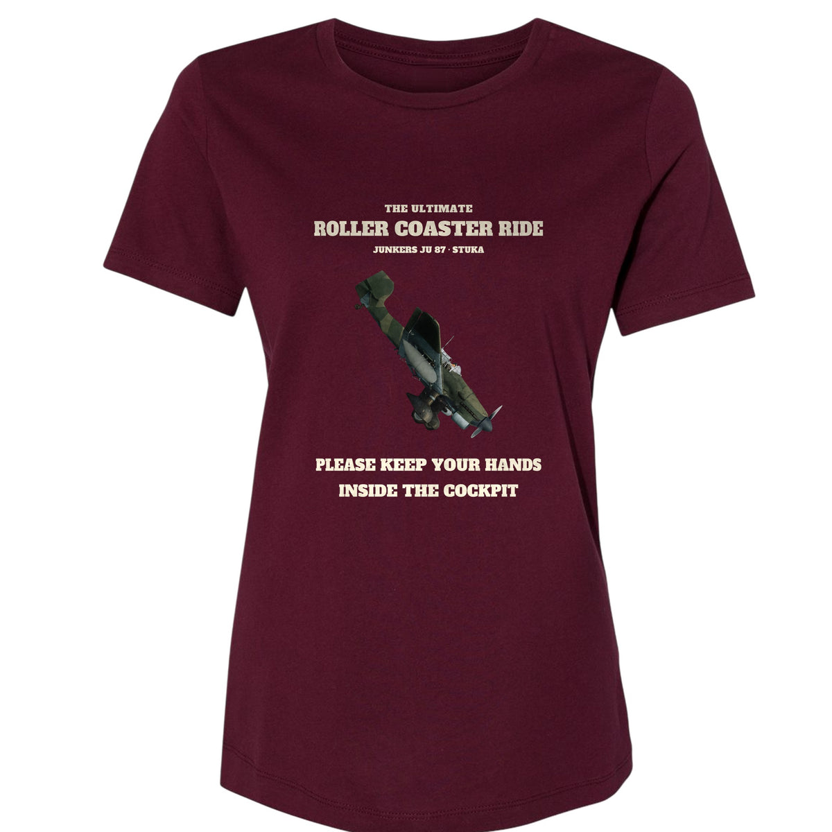 Stuka Roller Coaster Ride Women's T-Shirt