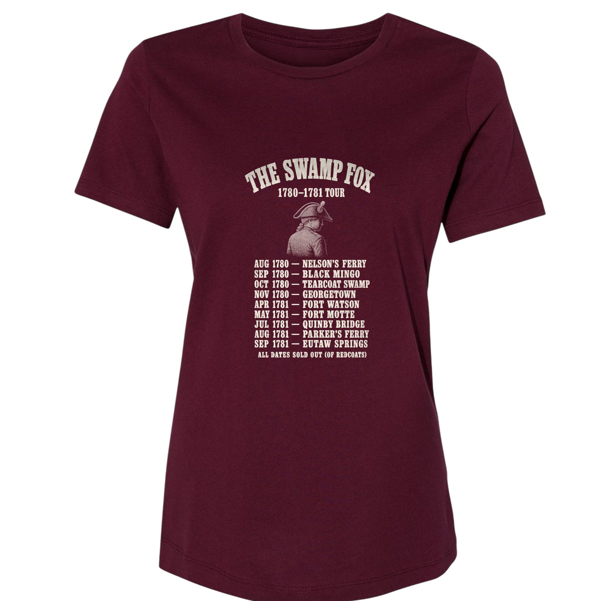 Swamp Fox World Tour Women's T-Shirt
