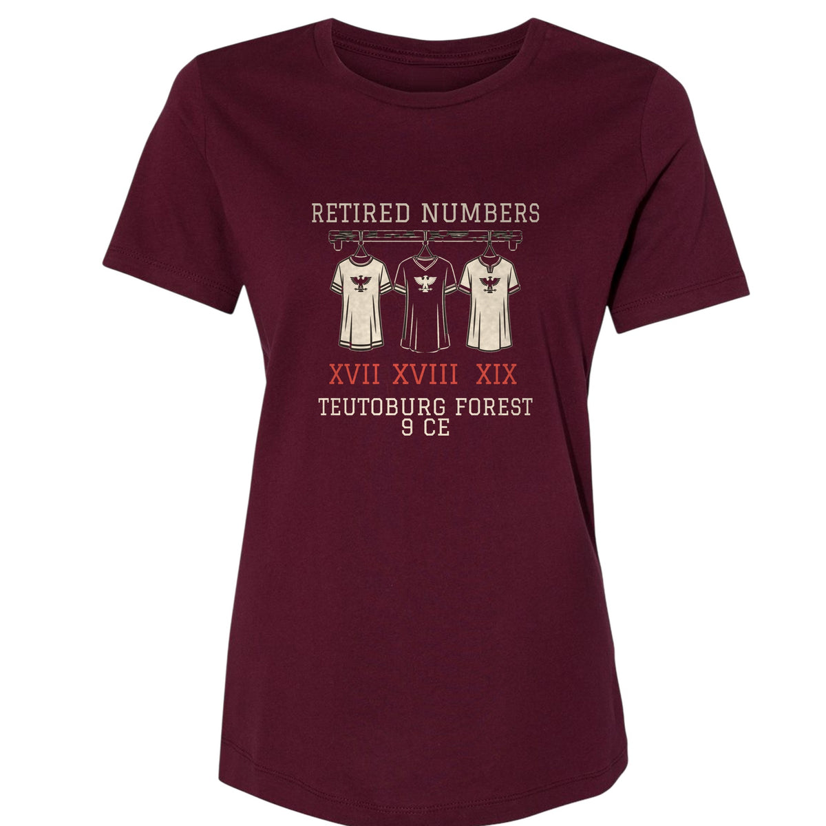 Teutoburg Retired Numbers Women's T-Shirt