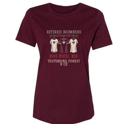 Teutoburg Retired Numbers Women's T-Shirt