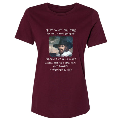 The 5th Of November Women's T-Shirt