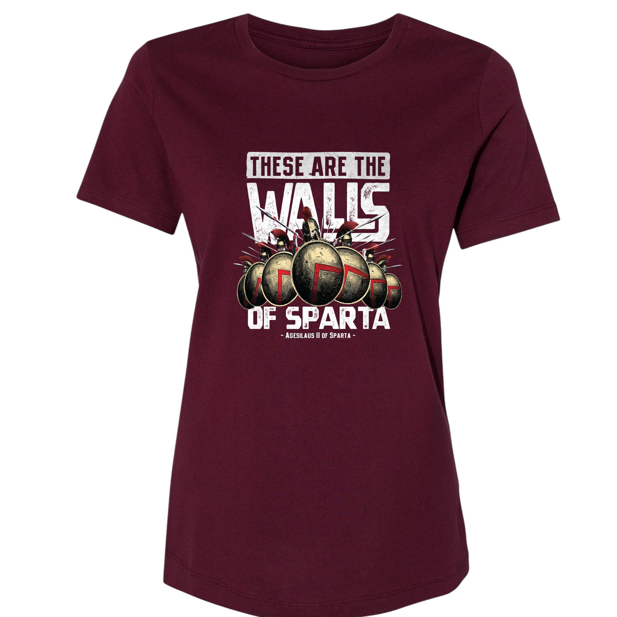 The Walls Of Sparta Women's T-Shirt