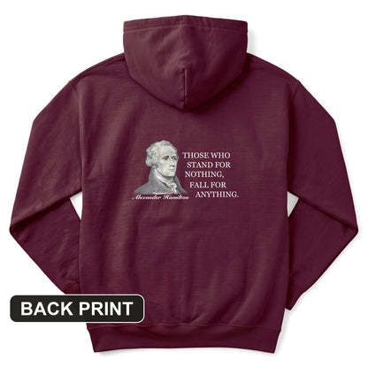 Those Who Stand For Back Print Hoodie